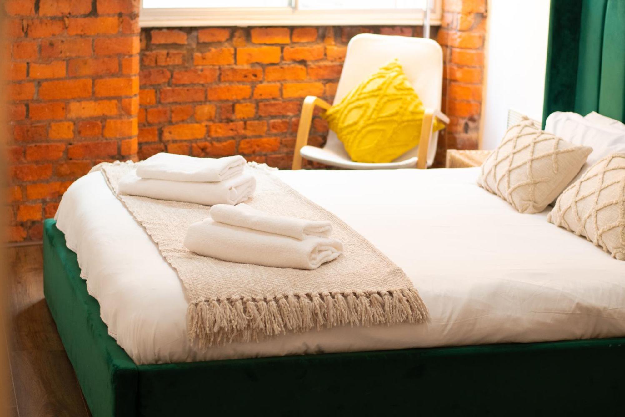 Chic Georgian Flat In Central Manchester Kültér fotó