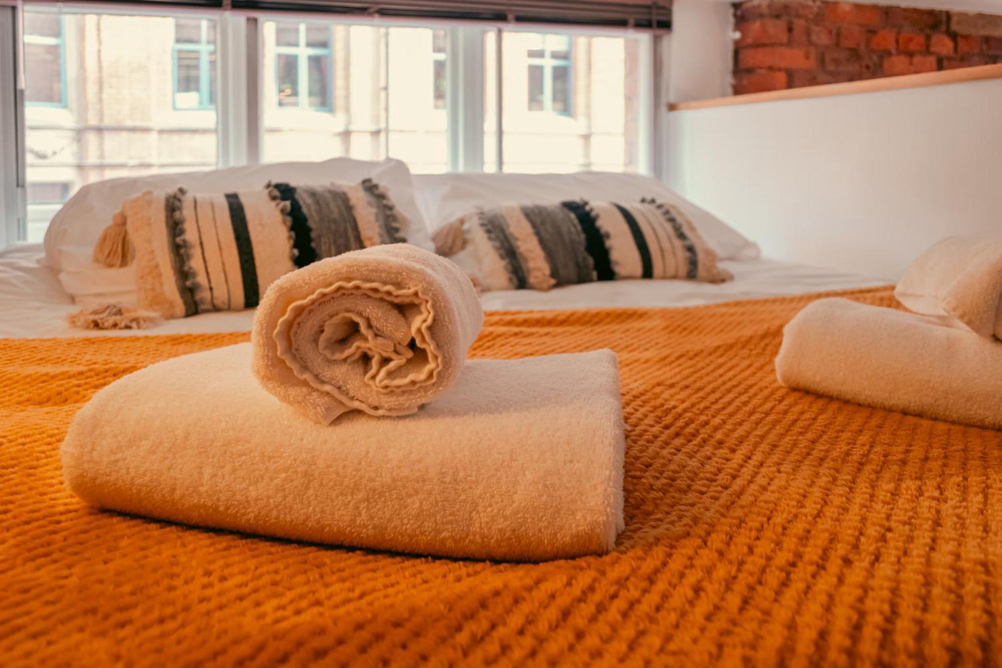Chic Georgian Flat In Central Manchester Kültér fotó